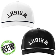 Load image into Gallery viewer, Wright Christian Academy - "Upside Down" Five Panel Trucker w/Rope