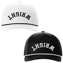 Load image into Gallery viewer, Wright Christian Academy - "Upside Down" Five Panel Trucker w/Rope