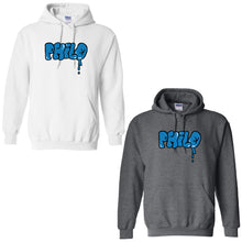 Load image into Gallery viewer, Philosophy Academy Tulsa - "Graffiti" Youth/Adult Hooded Sweatshirt