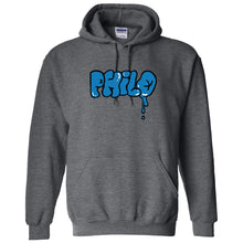 Load image into Gallery viewer, Philosophy Academy Tulsa - "Graffiti" Youth/Adult Hooded Sweatshirt