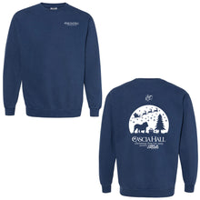 Load image into Gallery viewer, Cascia Hall Preparatory School - "Christmas Tree Lot 2025" Adult Unisex Crewneck Sweatshirt