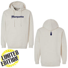 Load image into Gallery viewer, Marquette Teachers - "Marquette Puff" Adult Hooded Sweatshirt
