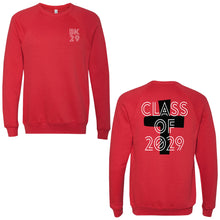 Load image into Gallery viewer, Bishop Kelley High School - "Freshman Class of 2029" Adult/Unisex Crewneck Sweatshirt