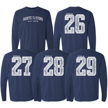 Load image into Gallery viewer, Monte Cassino - "Class Of" Adult Unisex LS T