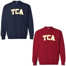 Load image into Gallery viewer, Tulsa Classical Academy - &quot;TCA&quot; Youth/Adult Crewneck Sweatshirt
