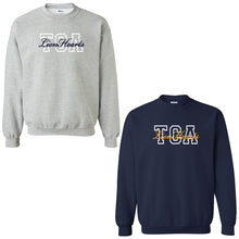 Load image into Gallery viewer, Tulsa Classical Academy - "Block" Youth/Adult Crewneck Sweatshirt