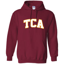 Load image into Gallery viewer, Tulsa Classical Academy - &quot;TCA&quot; Youth/Adult Hooded Sweatshirt
