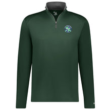 Load image into Gallery viewer, Evergreen Academy - "Crest" Youth/Adult Lightweight Performance 1/4 Zip
