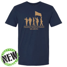 Load image into Gallery viewer, MCJROTC Bixby/Glenpool - "Silhouette" Adult/Unisex Fashion Soft SS T