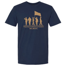 Load image into Gallery viewer, MCJROTC Bixby/Glenpool - "Silhouette" Adult/Unisex Fashion Soft SS T