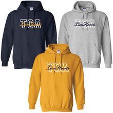 Load image into Gallery viewer, Tulsa Classical Academy - &quot;Block&quot; Youth/Adult Hooded Sweatshirt

