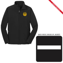 Load image into Gallery viewer, Holy Family Classical School - "Solid Crest" Youth/Adult Soft Shell Jacket
