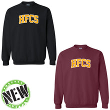 Load image into Gallery viewer, Holy Family Classical School - "Varsity" Youth/Adult Crewneck Sweatshirt