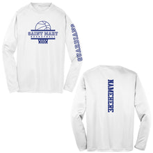 Load image into Gallery viewer, School of Saint Mary - "Basketball" Youth/Adult Long Sleeve Performance T