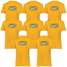 Load image into Gallery viewer, Monte Cassino Athletics - "Saints Athletics" Youth/Adult Performance SS T