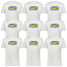 Load image into Gallery viewer, Monte Cassino Athletics - "Saints Athletics" Youth/Adult Performance SS T