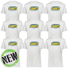 Load image into Gallery viewer, Monte Cassino Athletics - "Saints Athletics" Youth/Adult Performance SS T