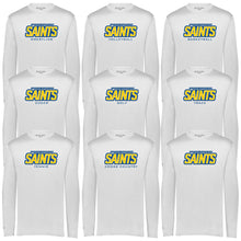 Load image into Gallery viewer, Monte Cassino Athletics - "Saints Athletics" Youth/Adult Performance LS T