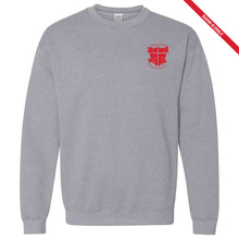 Load image into Gallery viewer, Augustine Christian Academy - "Four Royal Houses" Youth/Adult Crewneck Sweatshirt