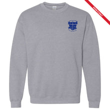 Load image into Gallery viewer, Augustine Christian Academy - "Four Royal Houses" Youth/Adult Crewneck Sweatshirt