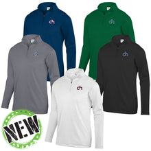 Load image into Gallery viewer, Cascia Hall Preparatory School - "CH" Youth/Adult 1/4 Zip Performance Fleece Pullover
