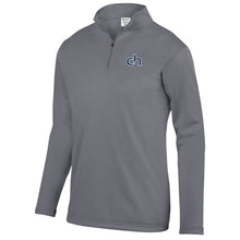 Load image into Gallery viewer, Cascia Hall Preparatory School - "CH" Youth/Adult 1/4 Zip Performance Fleece Pullover