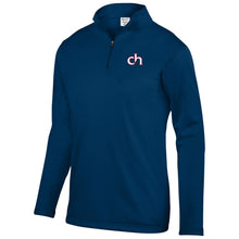 Load image into Gallery viewer, Cascia Hall Preparatory School - "CH" Youth/Adult 1/4 Zip Performance Fleece Pullover