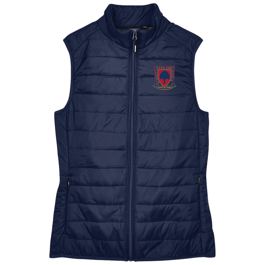 Seven Oaks Classical School - Women's Packable Puffer Vest