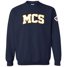Load image into Gallery viewer, Monte Cassino - Youth/Adult &quot;MCS&quot; Crewneck Sweatshirt

