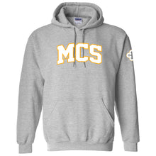 Load image into Gallery viewer, Monte Cassino - &quot;MCS&quot; Youth/Adult Hooded Sweatshirt
