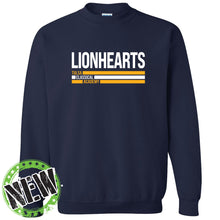 Load image into Gallery viewer, Tulsa Classical Academy - &quot;School Stripes&quot; Youth/Adult Crewneck Sweatshirt
