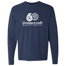 Load image into Gallery viewer, Undercroft Montessori Tulsa - "60th Mono" Adult Unisex LS T