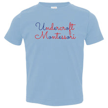 Load image into Gallery viewer, Undercroft Montessori Tulsa - &quot;Script UCM&quot; Toddler/Youth/Adult Fine Jersey SS T

