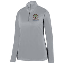 Load image into Gallery viewer, Undercroft Montessori Tulsa - "Tree" Ladies 1/4 Zip Performance Fleece Pullover