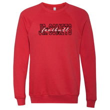 Load image into Gallery viewer, Junior Comets Football - "JC Script" Youth/Adult Crewneck Sweatshirt