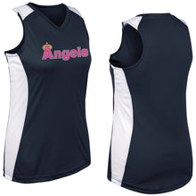 Load image into Gallery viewer, Angels Softball - Girl's/Women's V-Neck Racerback Jersey