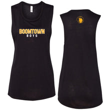 Load image into Gallery viewer, Boomtown Boys Baseball - Women's Flowy Scoop Muscle Tank