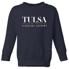 Load image into Gallery viewer, Tulsa Classical Academy - Toddler Fleece Crewneck Sweatshirt