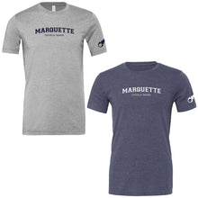 Load image into Gallery viewer, Marquette Teachers - "Distressed" Adult Blended SS T