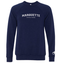 Load image into Gallery viewer, Marquette Teachers - "Distressed" Adult Crewneck Sweatshirt