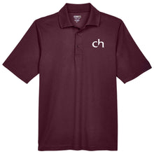 Load image into Gallery viewer, Cascia Hall Preparatory School - "CH" Adult Core365 Performance Pique Polo