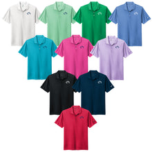 Load image into Gallery viewer, Cascia Hall Preparatory School - "CH" Unisex Performance Micro Pique Polo