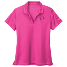 Load image into Gallery viewer, Cascia Hall Preparatory School - "CH" Ladies Performance Micro Pique Polo