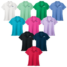 Load image into Gallery viewer, Cascia Hall Preparatory School - "CH" Ladies Performance Micro Pique Polo