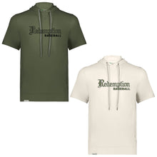 Load image into Gallery viewer, Redemption Baseball- Youth/Adult Eco Revive Short Sleeve Soft Knit Hoodie