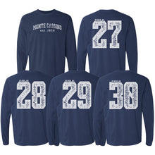 Load image into Gallery viewer, Monte Cassino - "Class Of" Adult Unisex LS T