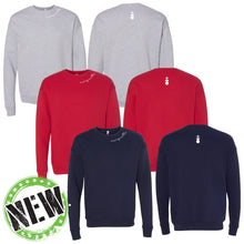 Load image into Gallery viewer, Marquette Teachers - "Cursive Puff" Adult Sponge Fleece Drop Shoulder Crewneck