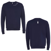 Load image into Gallery viewer, Marquette Teachers - "Cursive Puff" Adult Sponge Fleece Drop Shoulder Crewneck