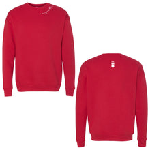 Load image into Gallery viewer, Marquette Teachers - "Cursive Puff" Adult Sponge Fleece Drop Shoulder Crewneck