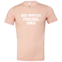 Load image into Gallery viewer, WEE Ministry Tulsa - Toddler/Youth/Adult Tri-Blend Short Sleeve T
